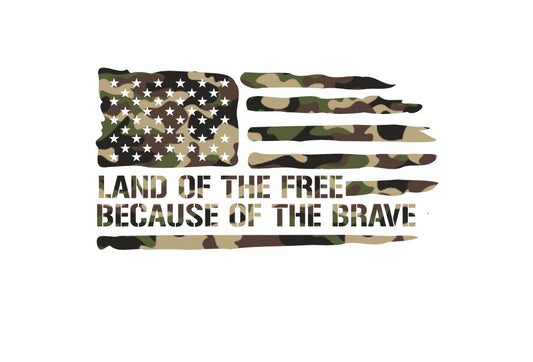 Land of the Free Decal