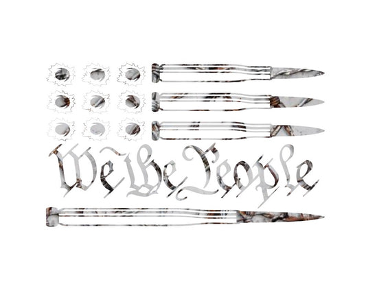 We The People Bullets Decal