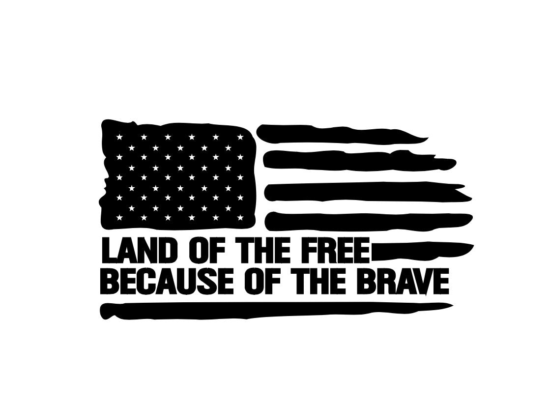 Land of the Free Decal