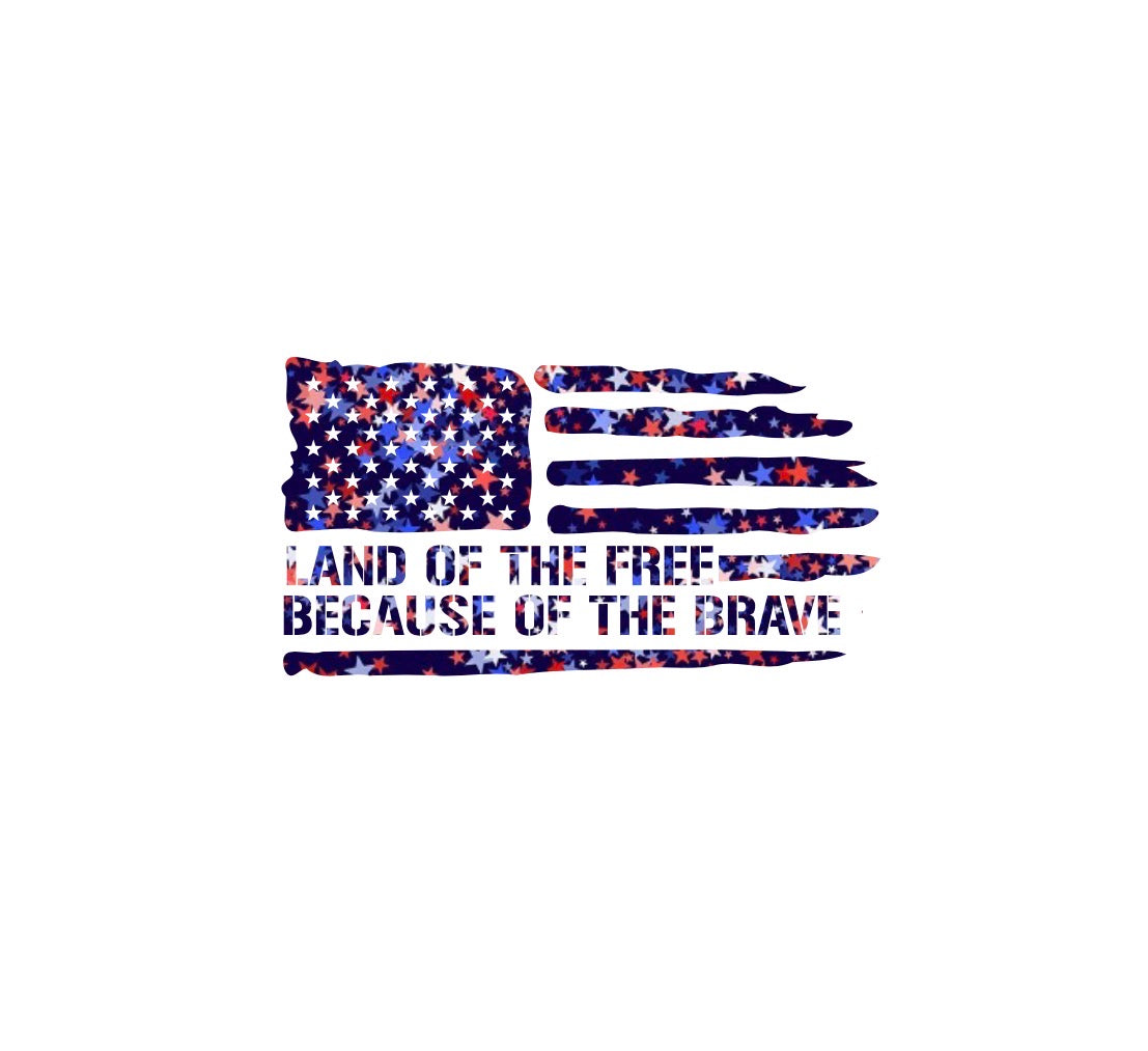 Land of the Free Decal
