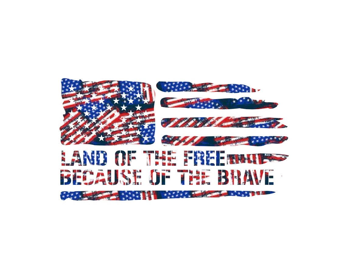 Land of the Free Decal