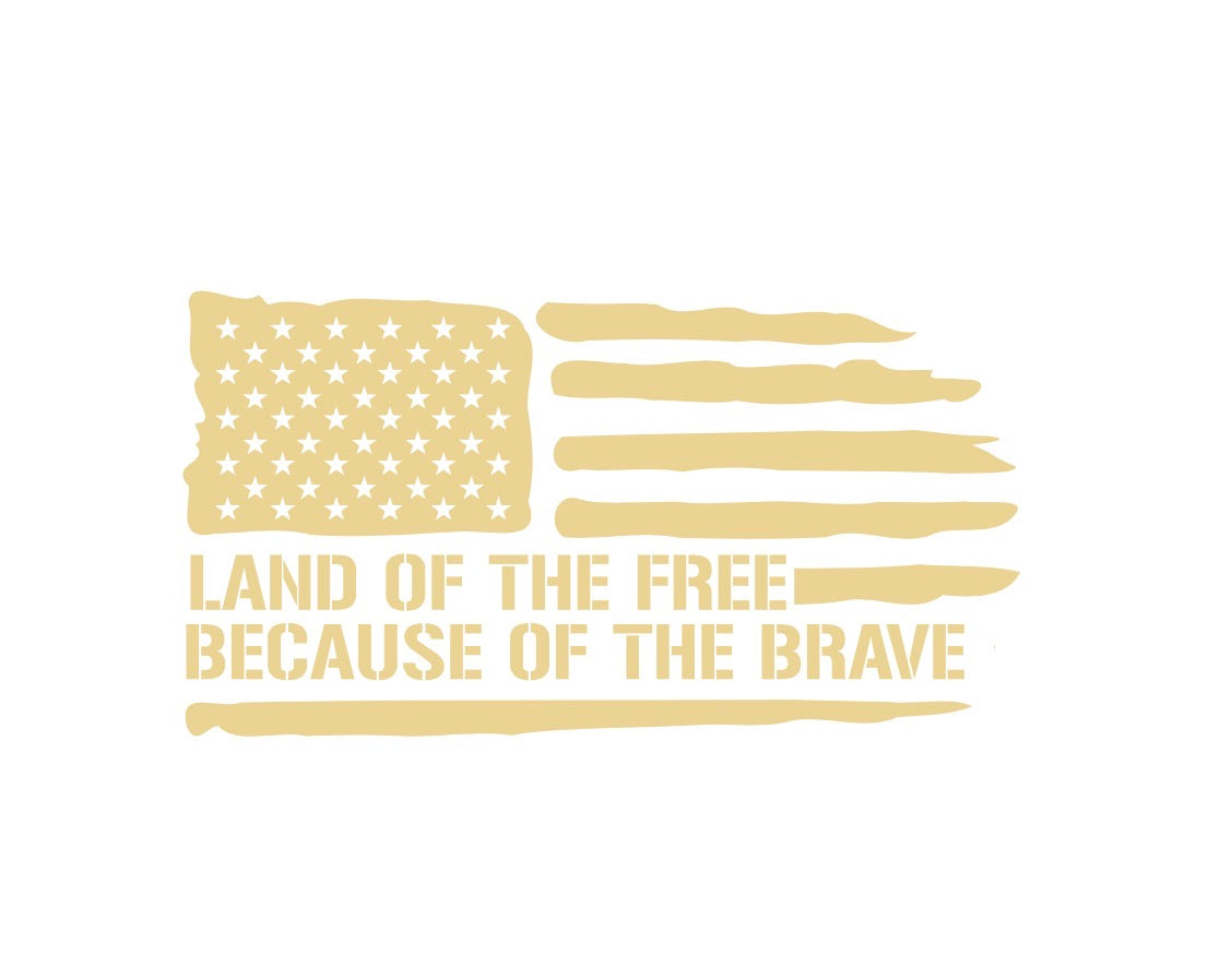 Land of the Free Decal