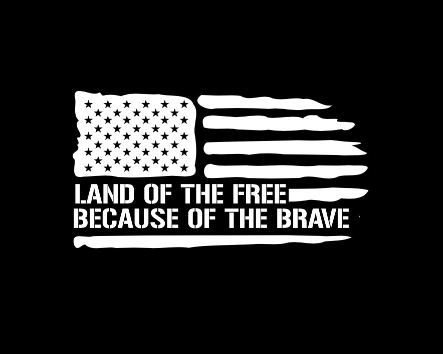 Land of the Free Decal