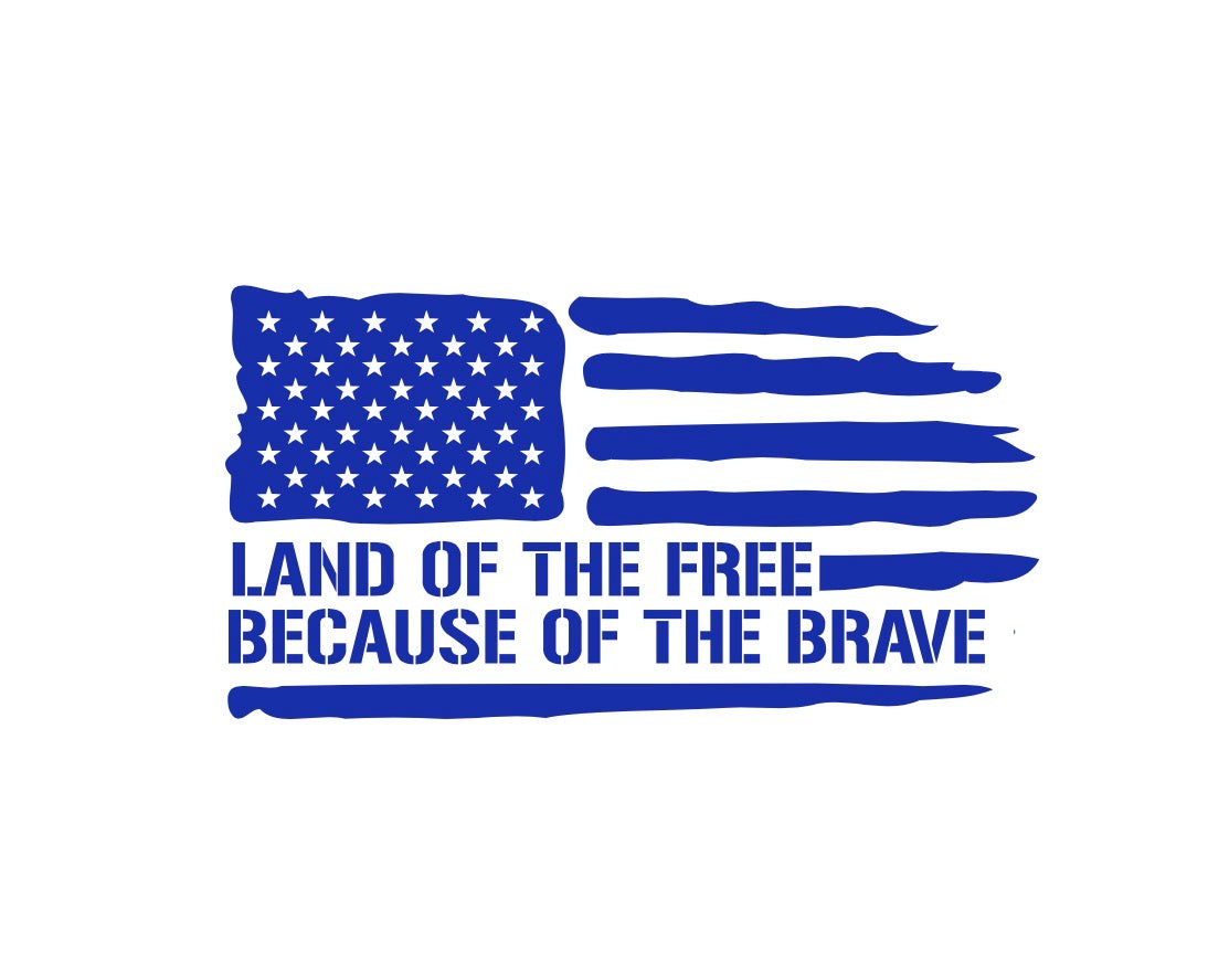 Land of the Free Decal