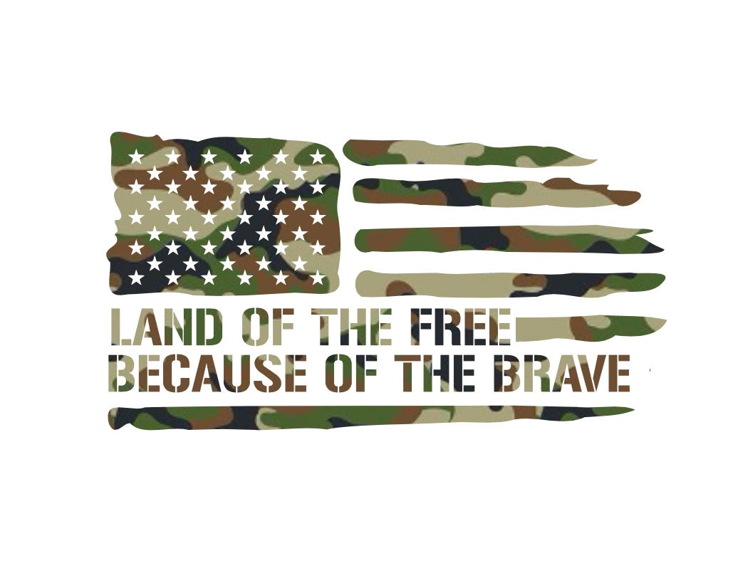 Land of the Free Decal