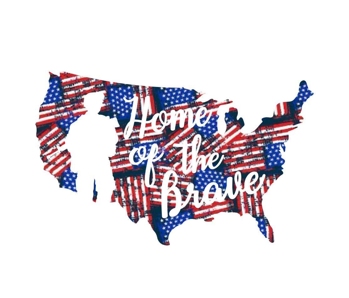 Home of the Brave Decal