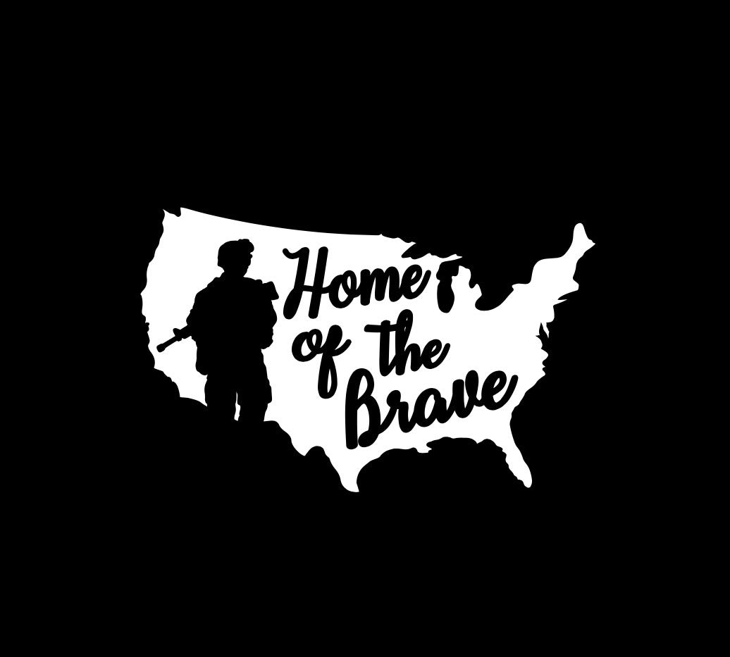 Home of the Brave Decal