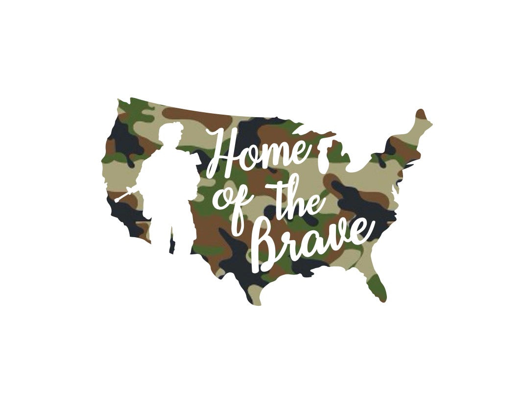 Home of the Brave Decal