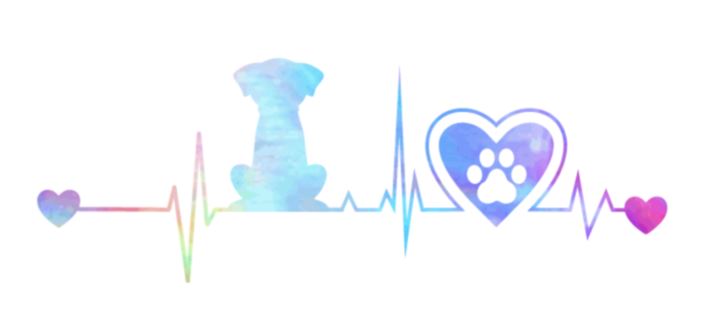 Dog EKG/Heartbeat Decal