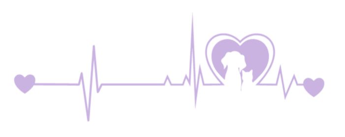 Cat and Dog EKG/Heartbeat Decal 2