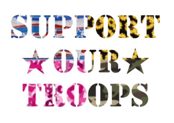 Support Our Troops Decal