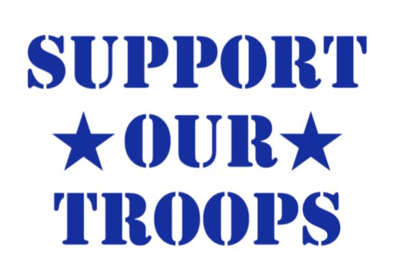 Support Our Troops Decal